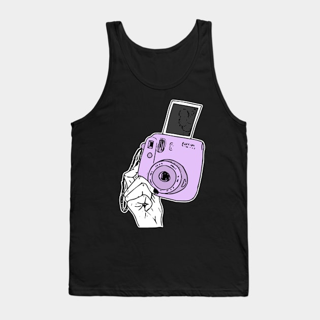 purple instax Tank Top by Gumdrop